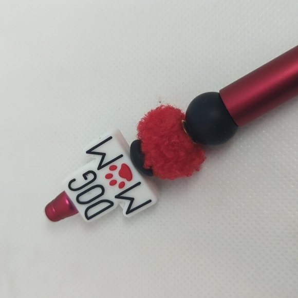 1 Dog Mom Custom Pen - Orange - Picture 5 of 6